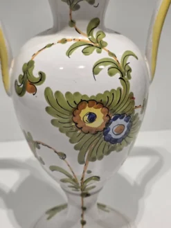 Grand vase à anse céramique Italie