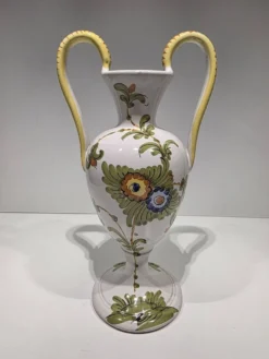 Grand vase à anse céramique Italie