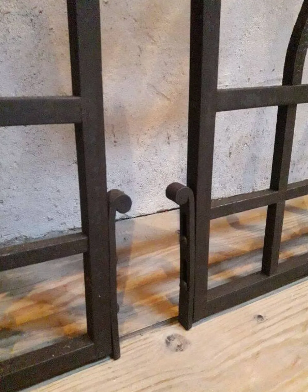 Grilles portail portes anciennes fer forgé XX° Art Déco