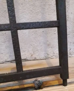 Grilles portail portes anciennes fer forgé XX° Art Déco