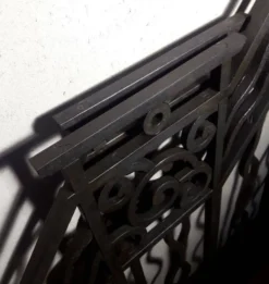 Grilles portail portes anciennes fer forgé XX° Art Déco