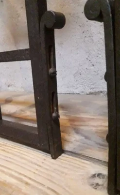 Grilles portail portes anciennes fer forgé XX° Art Déco