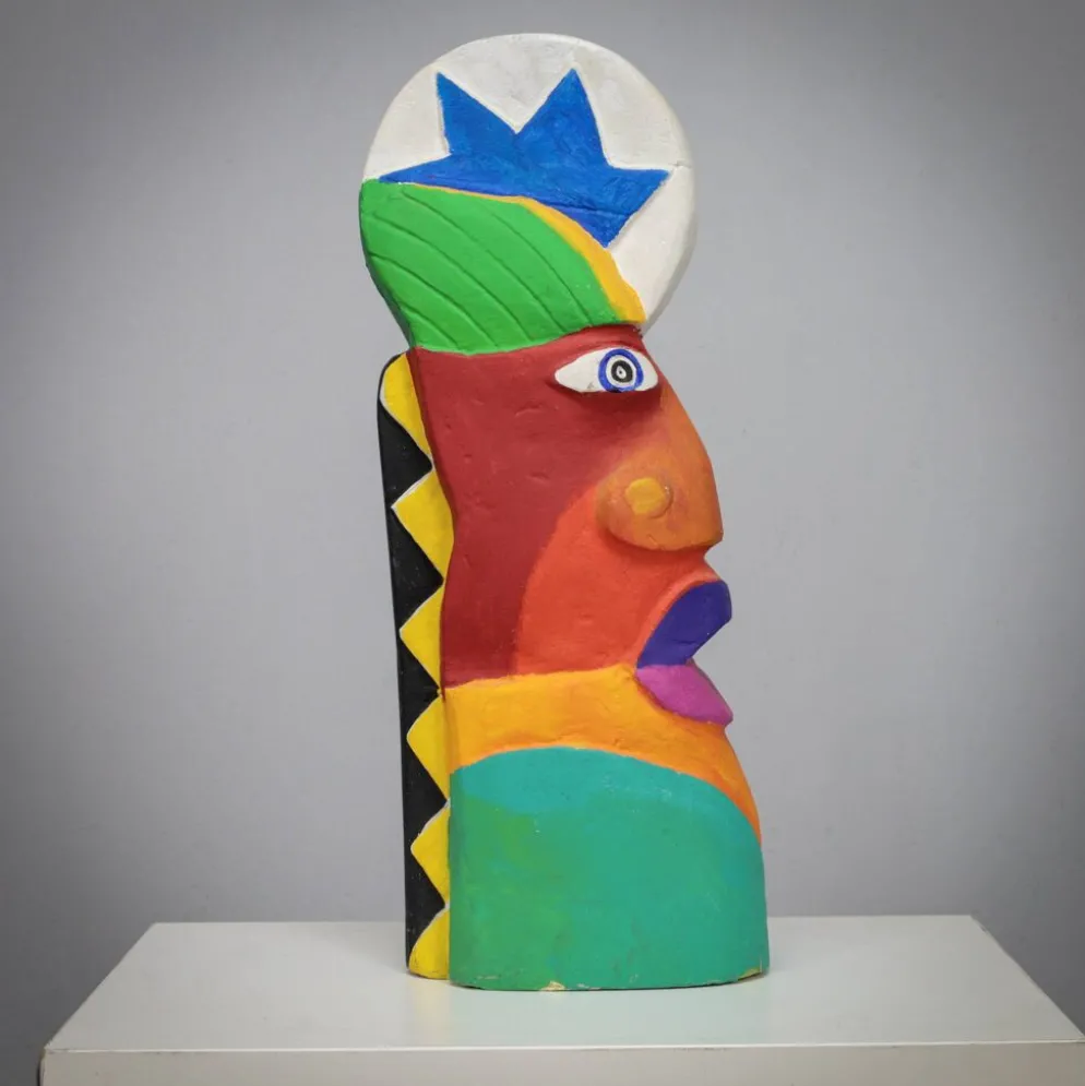 Groupe de sculptures uniques et vibrantes par Clemens Briels, Pays-Bas, années 1990.
