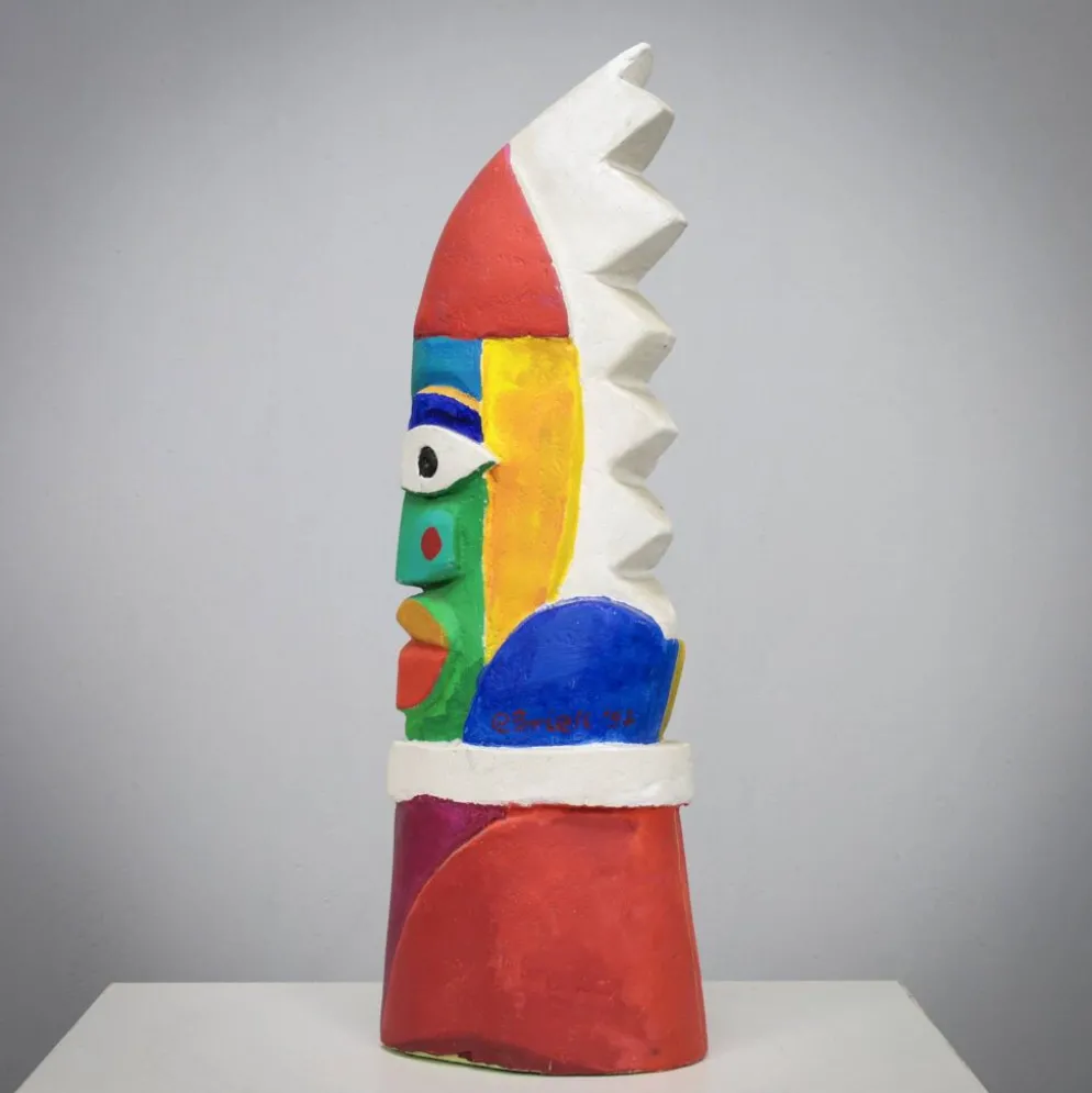 Groupe de sculptures uniques et vibrantes par Clemens Briels, Pays-Bas, années 1990.