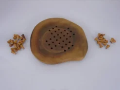 Handcrafted Wooden Solitaire Game, Germany, 1970s
