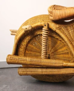 Harley Davidson en rotin, Tom Dixon, 90