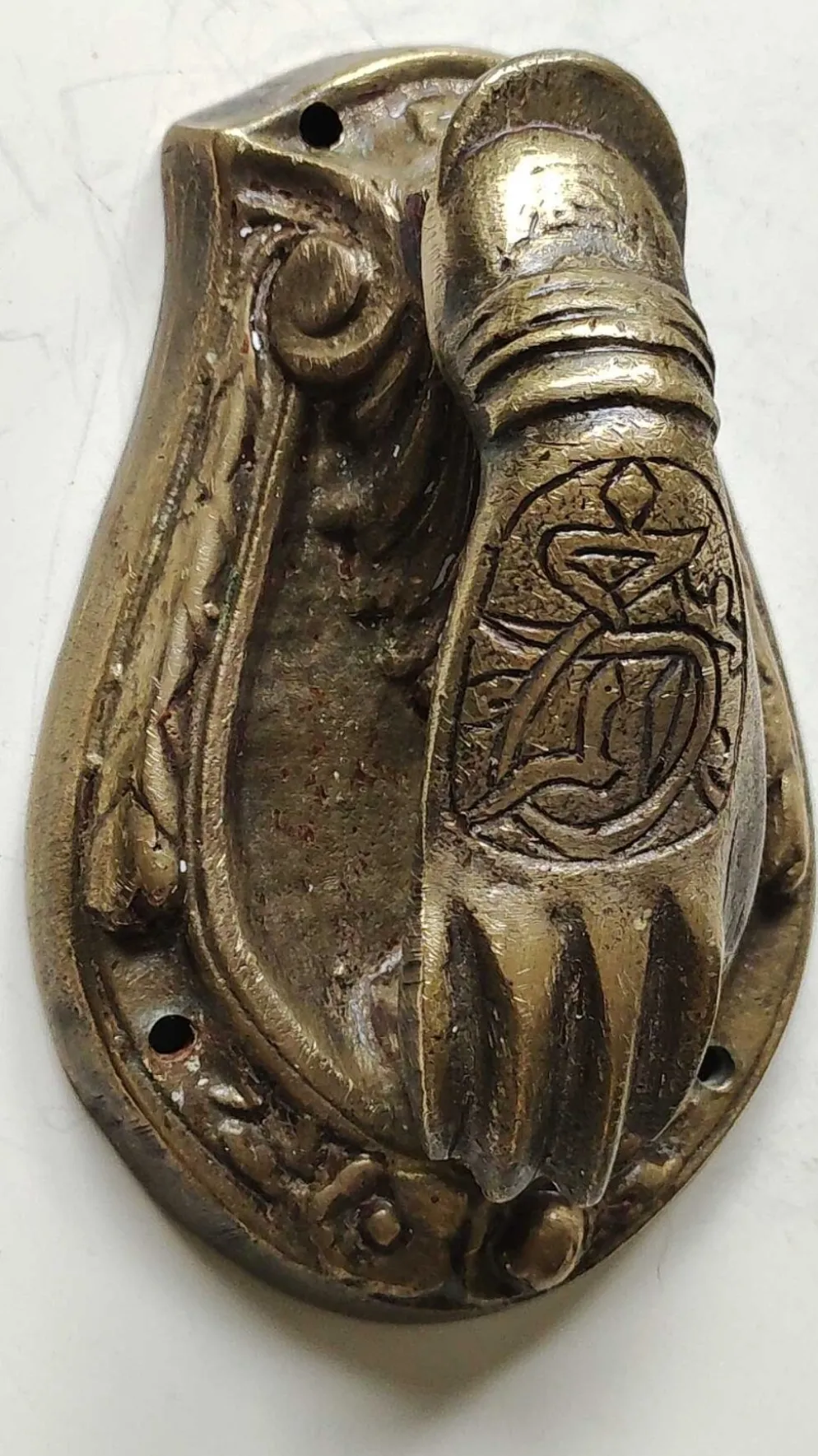 Heurtoir de porte en bronze