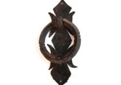 Heurtoir de porte en fer forgé, XIXème