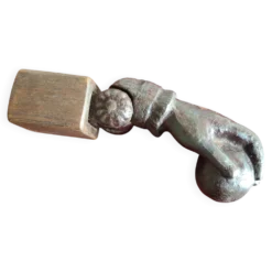 Heurtoir de porte en fonte de fer XIXè siècle ou avant