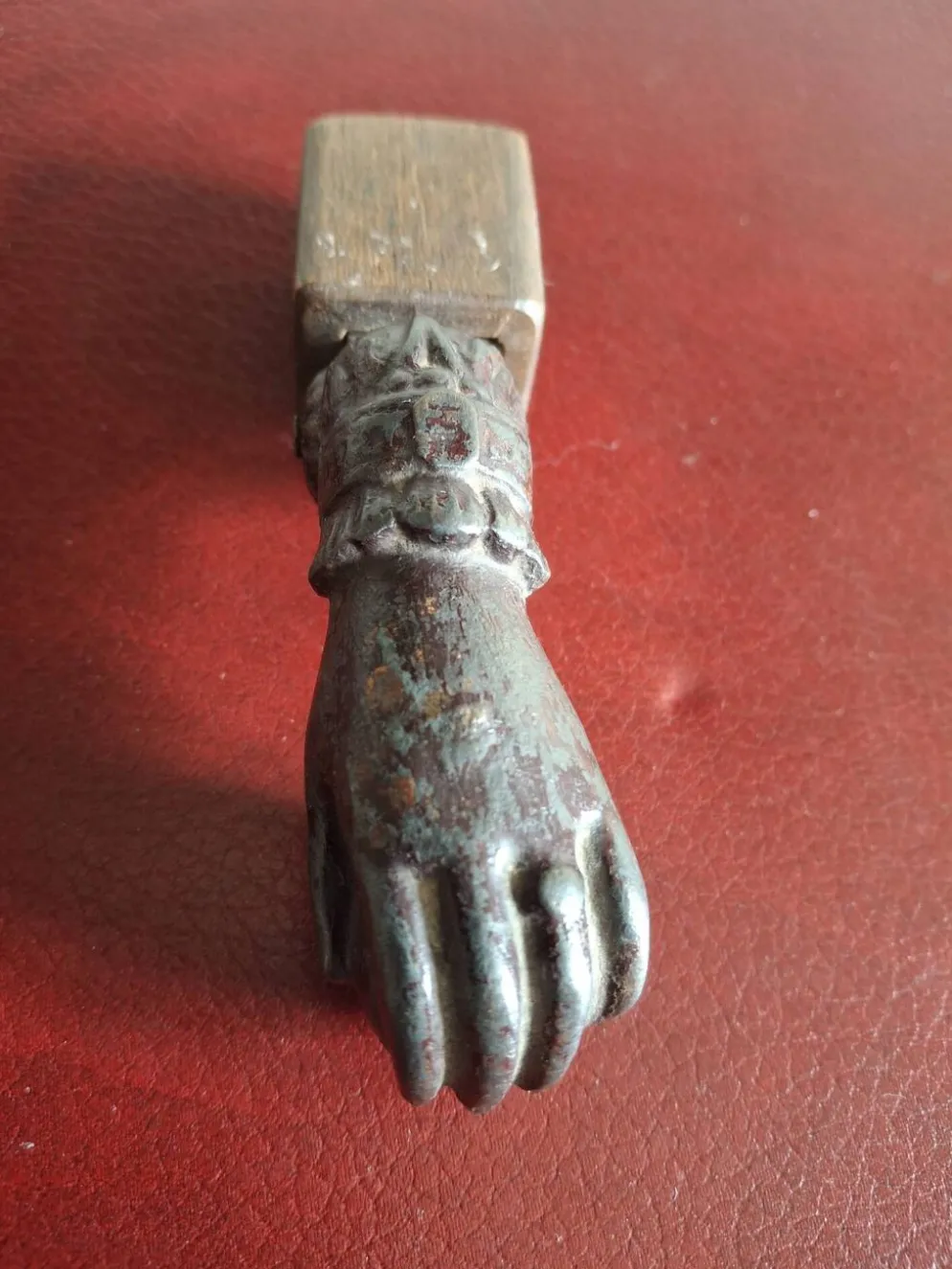 Heurtoir de porte en fonte de fer XIXè siècle ou avant