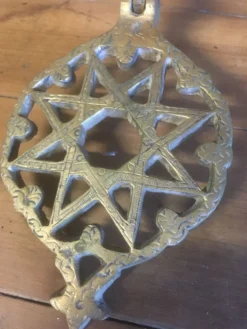 Heurtoir de porte en laiton