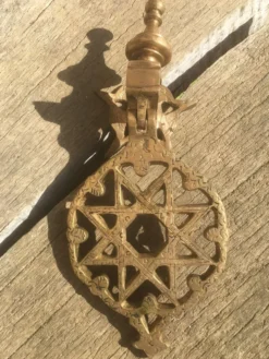 Heurtoir de porte en laiton
