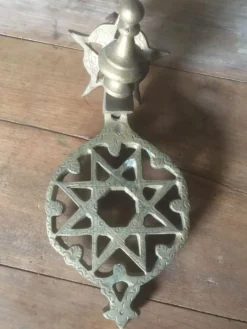 Heurtoir de porte en laiton