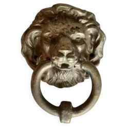 Heurtoir de porte vintage — Tête de lion