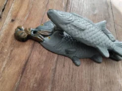 Heurtoir en fonte trio de poissons