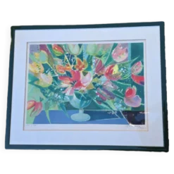 Hilaire Camille Grande Lithographie Couleur Originale Signée Et Numérotée