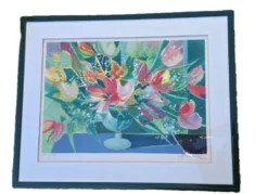 Hilaire Camille Grande Lithographie Couleur Originale Signée Et Numérotée