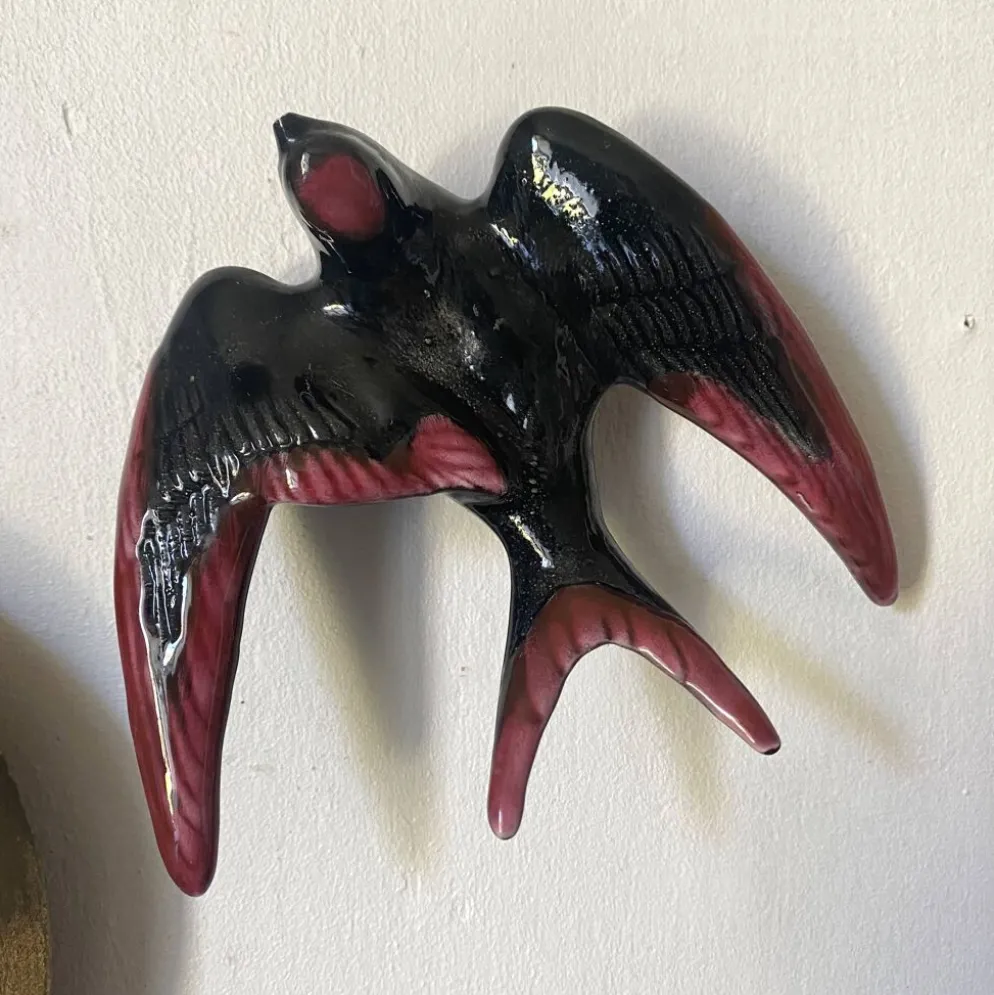 Hirondelle en céramique