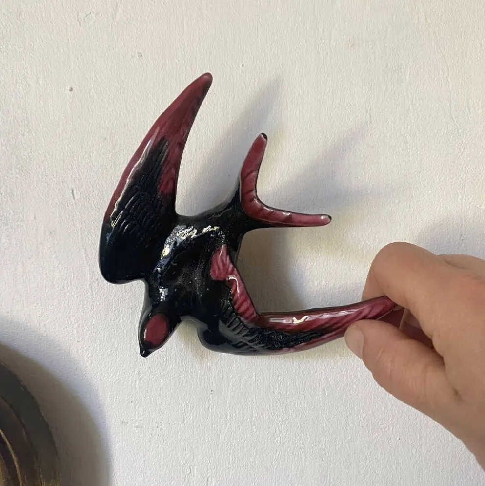 Hirondelle en céramique