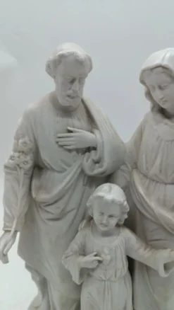 Holy Family in Biscuit Porcelain Firsts 900