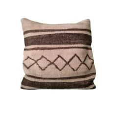 Housse de coussin en kilim berbère ancien
