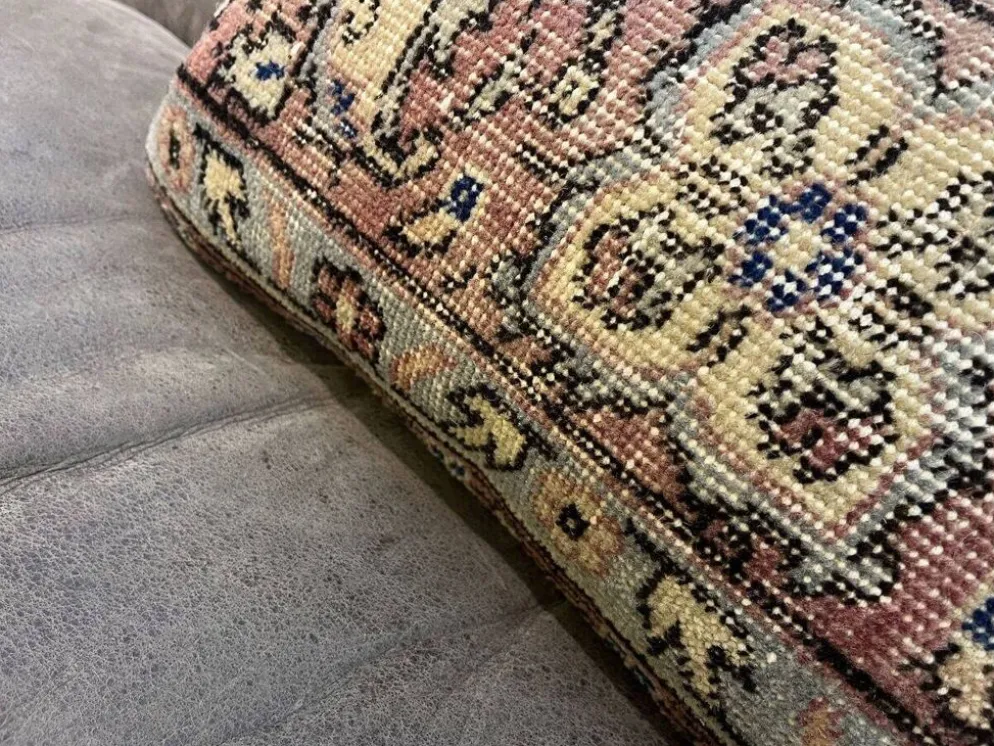 Housse de coussin en laine turque