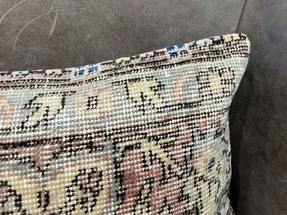 Housse de coussin en laine turque