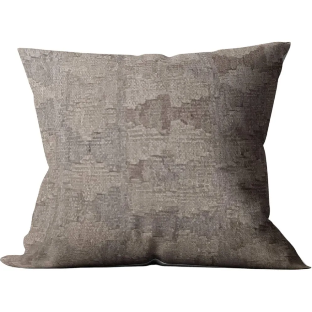 Housse de coussin géométrique grise, coussin kilim afghan vintage, décoration intérieure moderne