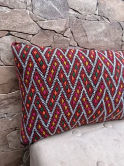 Housse de coussin vintage berbère marocaine en laine