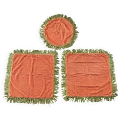 Housses de coussins en tissus chenille - Ref 1331