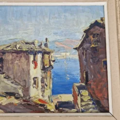 Huile sur panneau Gerard Cardella dit ZAROU tableau signé par l'artiste