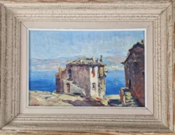 Huile sur panneau Gerard Cardella dit ZAROU tableau signé par l'artiste
