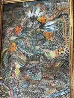 Huile sur panneau 1994 signée - fauvisme cubisme pointillisme