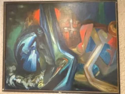 Huile sur toile Christian CHENARD - 67