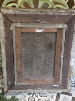 Huile sur toile datée de 1903.