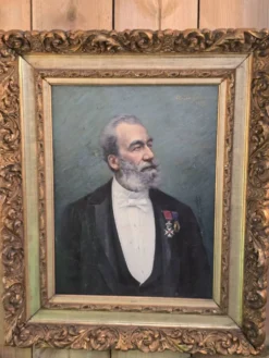 Huile sur toile datée de 1903.