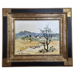 Huile sur toile « Le vieil arbre » — Michel Jouenne (Format 5F))