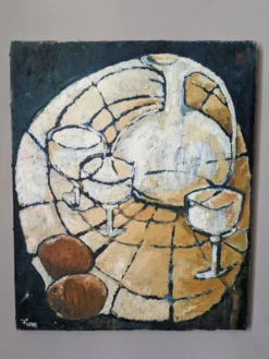 Huile sur toile 