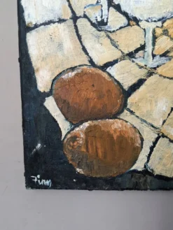 Huile sur toile 