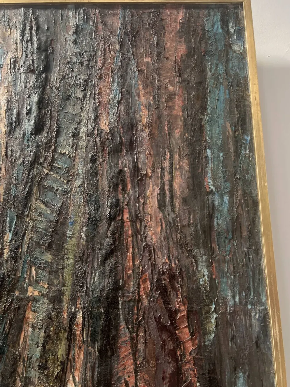 Huile sur toile , Peinture contemporaine de " POLLET LECLERC " XX siècle