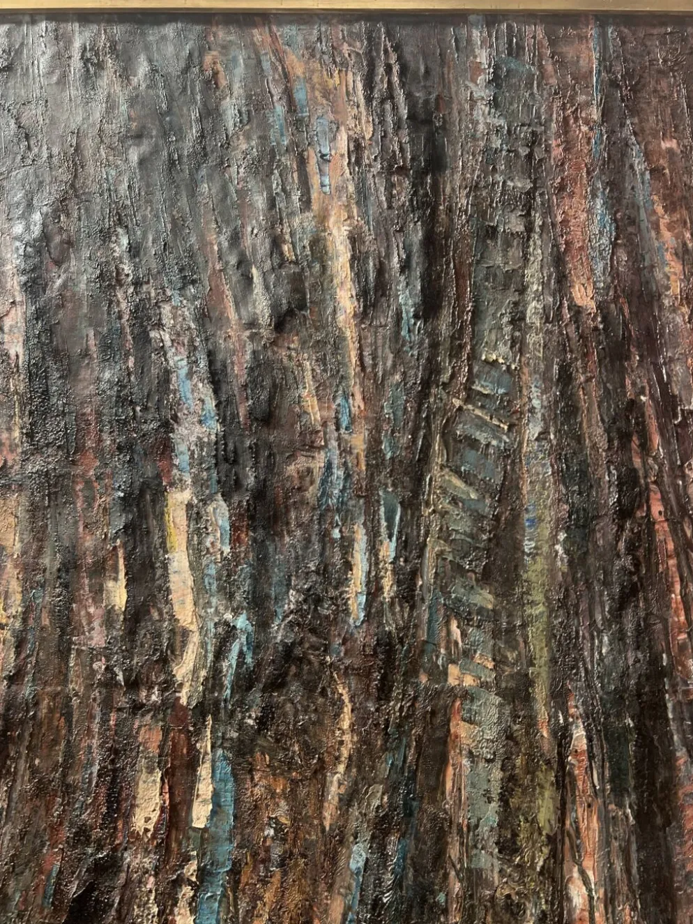 Huile sur toile , Peinture contemporaine de " POLLET LECLERC " XX siècle