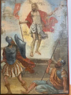Icône « Résurrection », XVIIIe–XIXe siècle, tempera sur bois