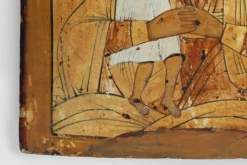 Icône russe de la Vierge de la Tendresse (Eleousa), XIXe siècle