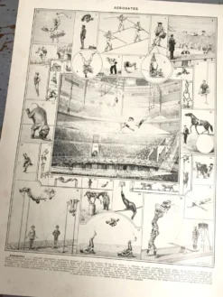 Illustration ancienne JM Vesque