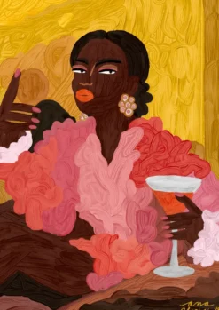 Illustration "Fatou" 50x70