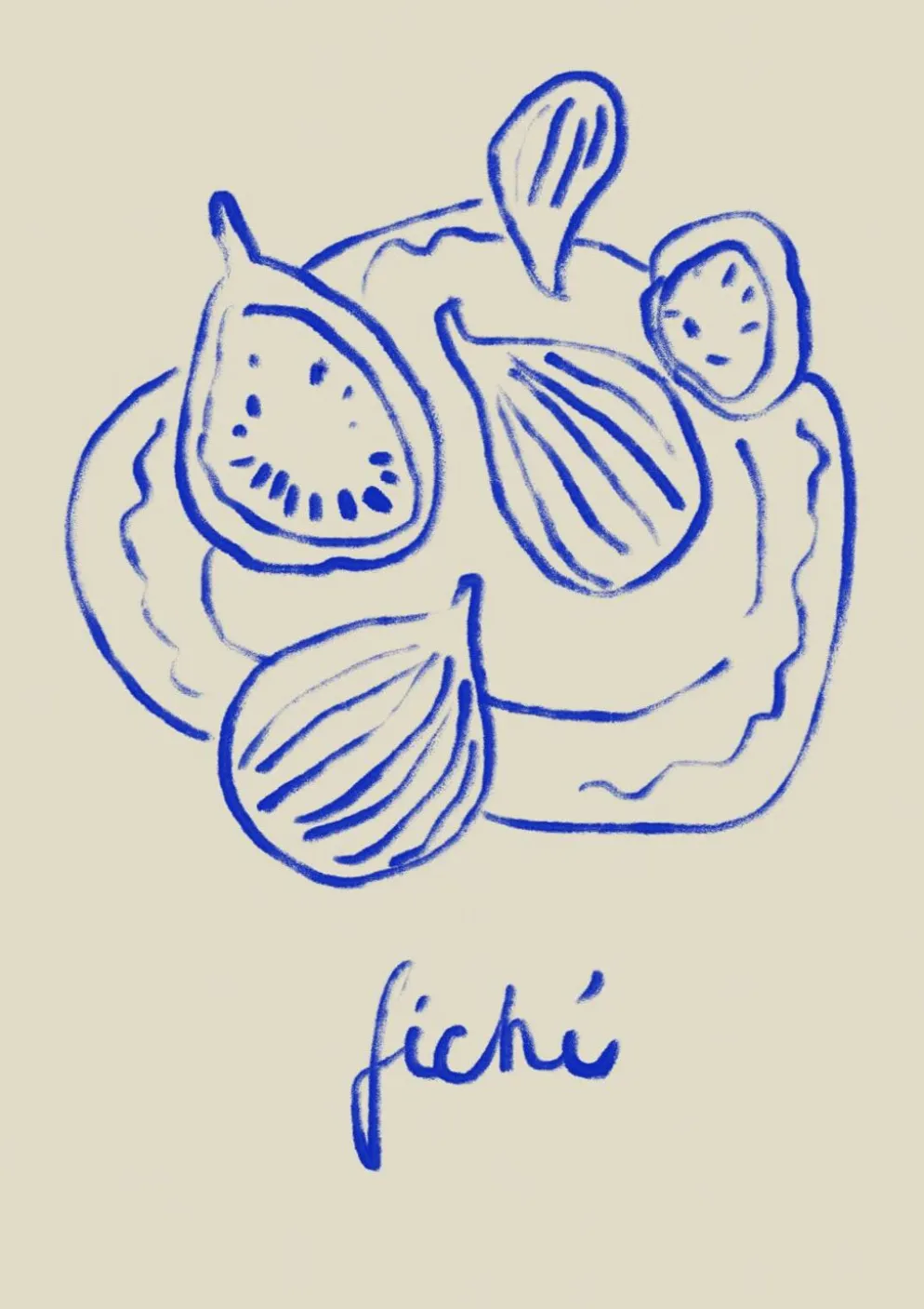 Illustration giclée print, 50x70cm