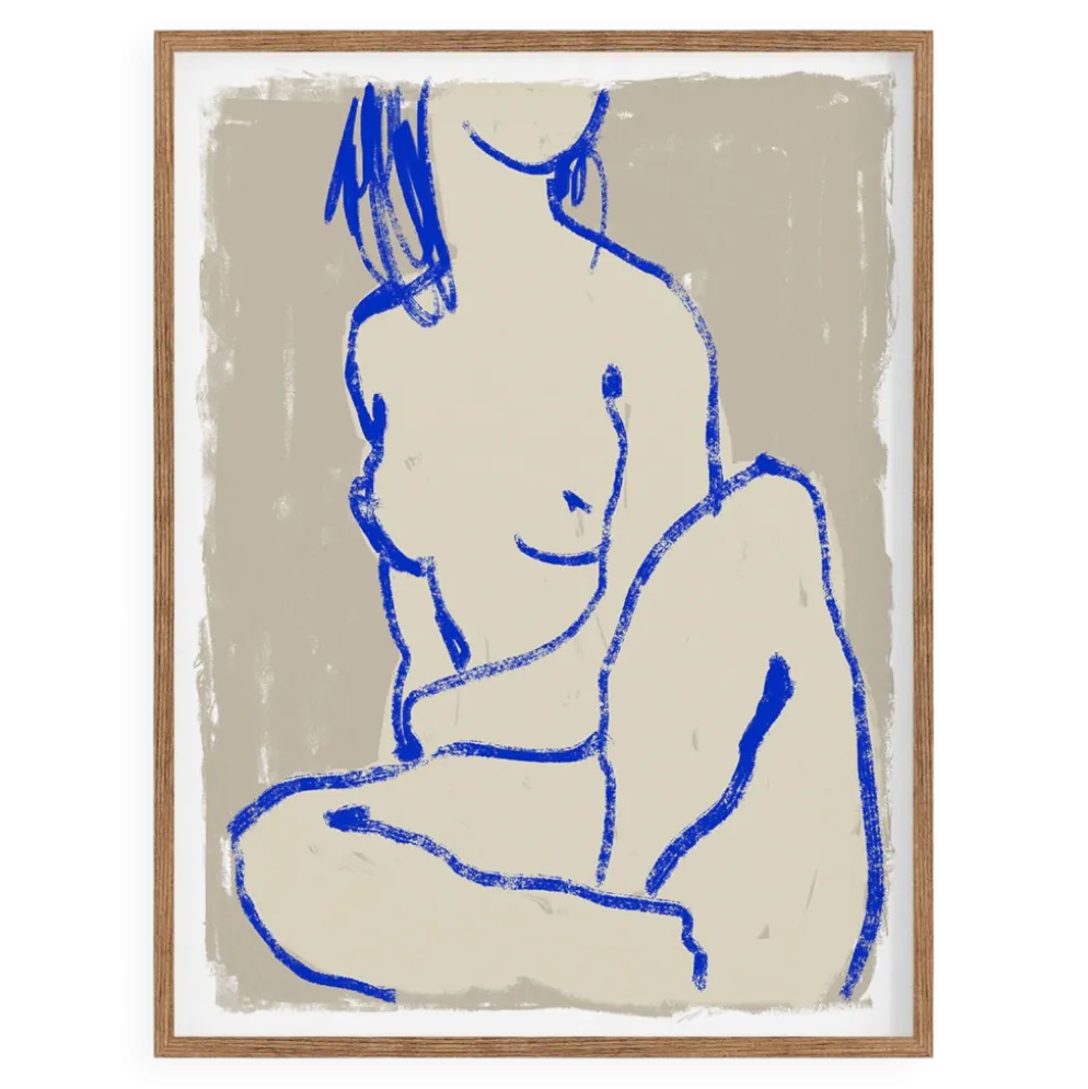 Impression giclée de figure féminine, 50x70cm