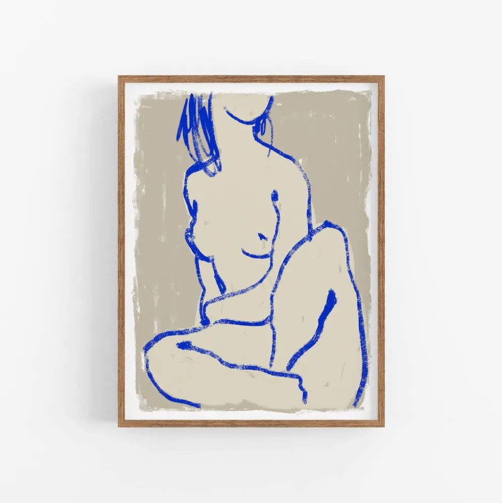 Impression giclée de figure féminine, 50x70cm