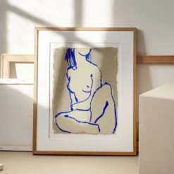 Impression giclée de figure féminine, 50x70cm