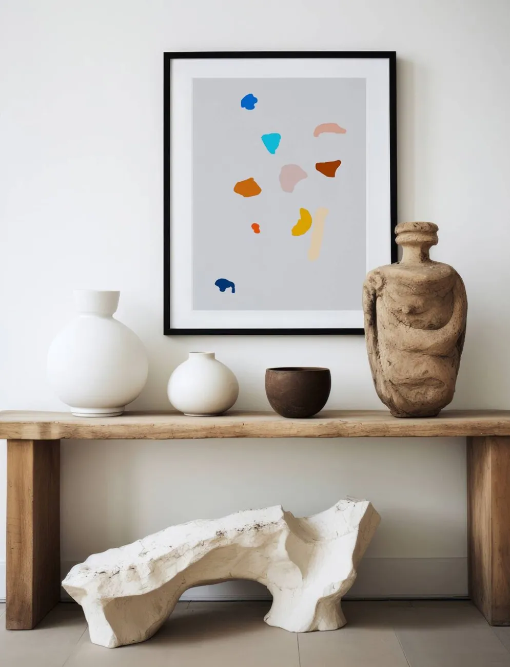 Impression giclée de galets abstraits 50x70 cm